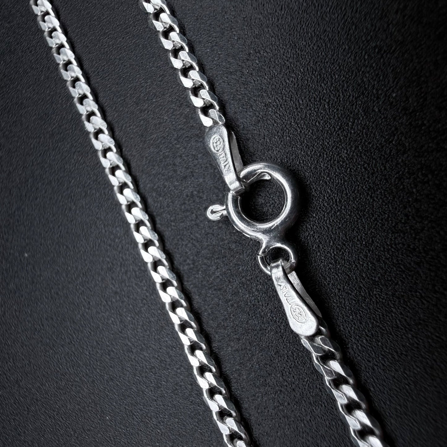 Cadena Cubana 2mm - Plata 925 Italy