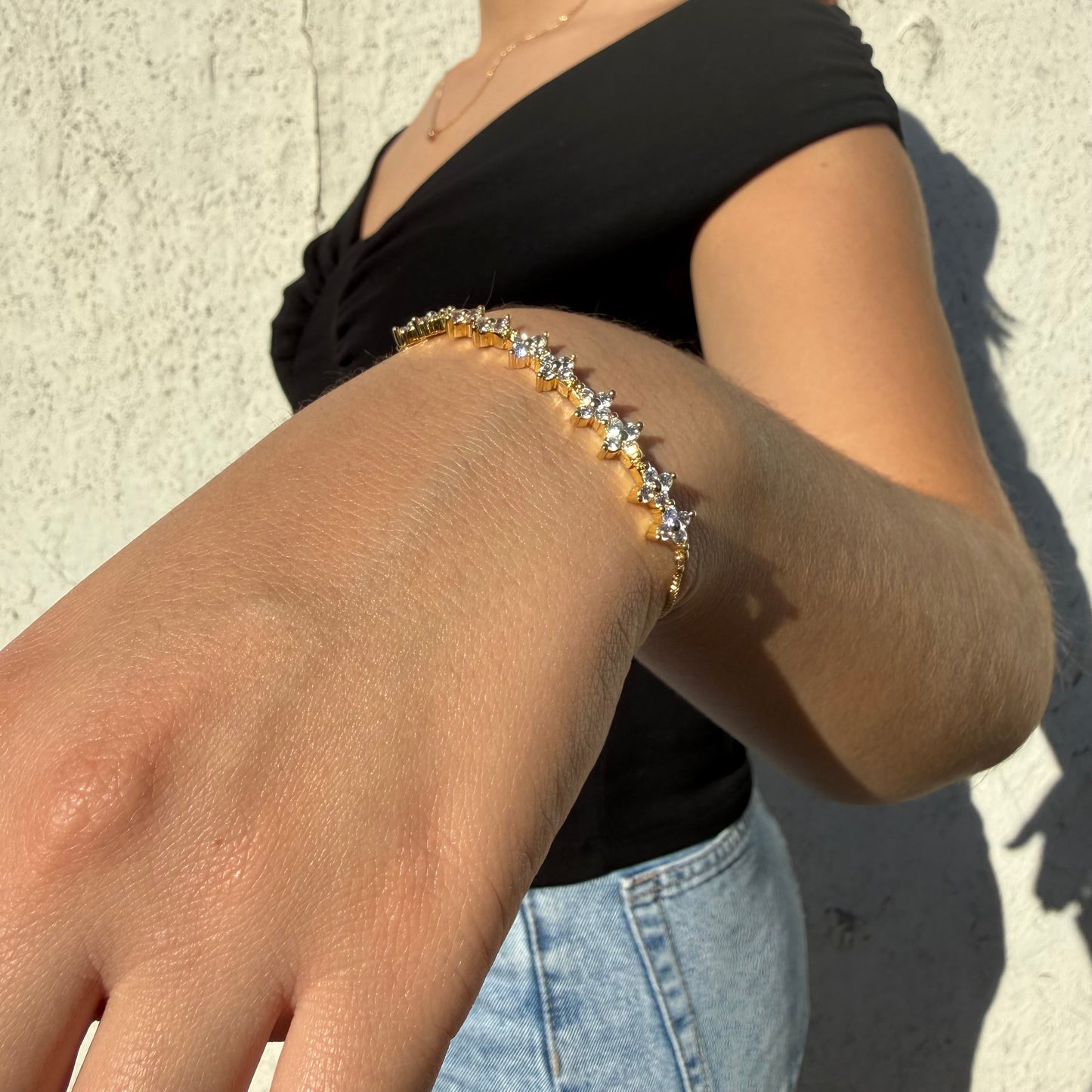 Pulsera Jardín Dorado oro