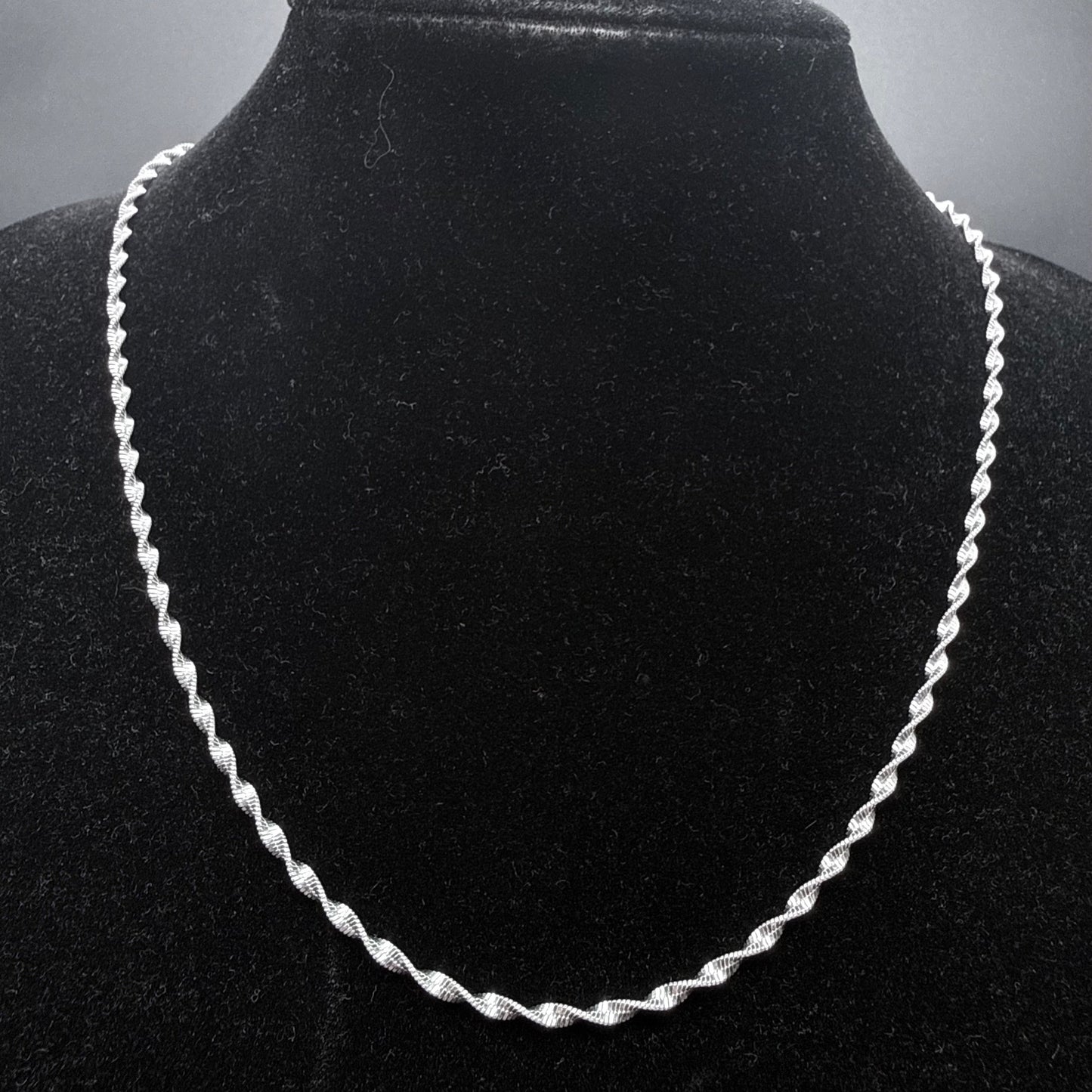 Cadena Espiral 2,5mm - Plata 925 Italy