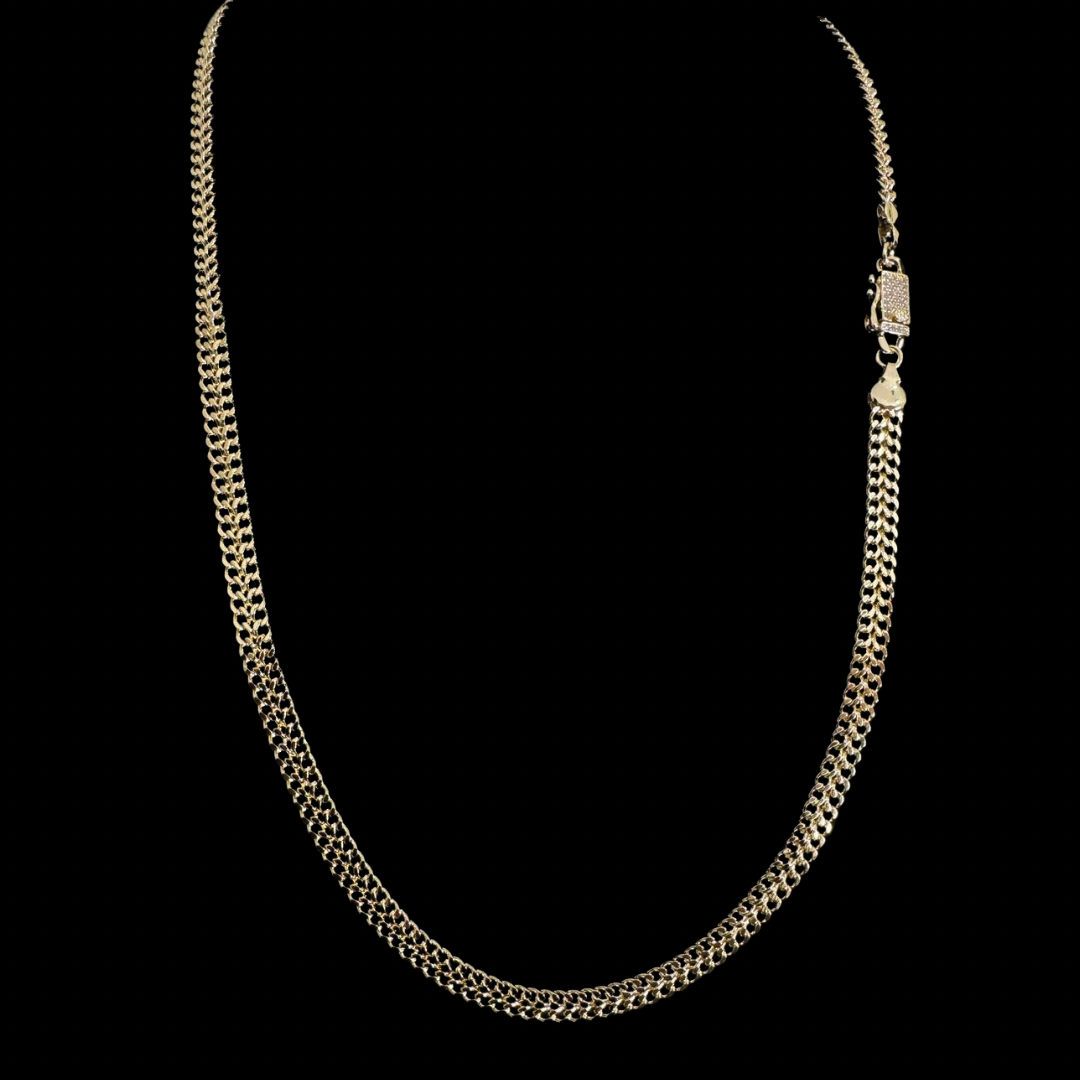 Cadena Tejido Chino Oro – 60 cm