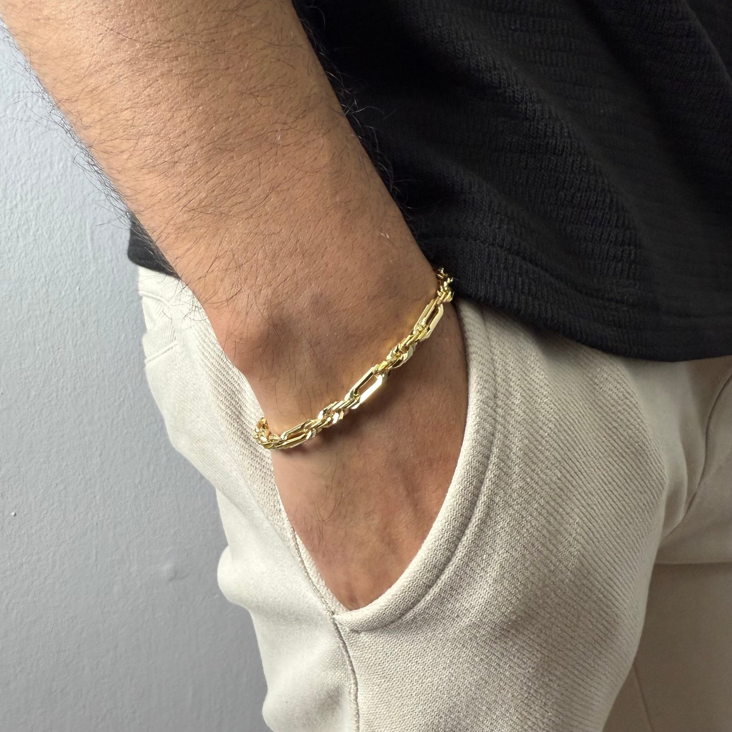 Pulsera Milano Oro – 5 mm