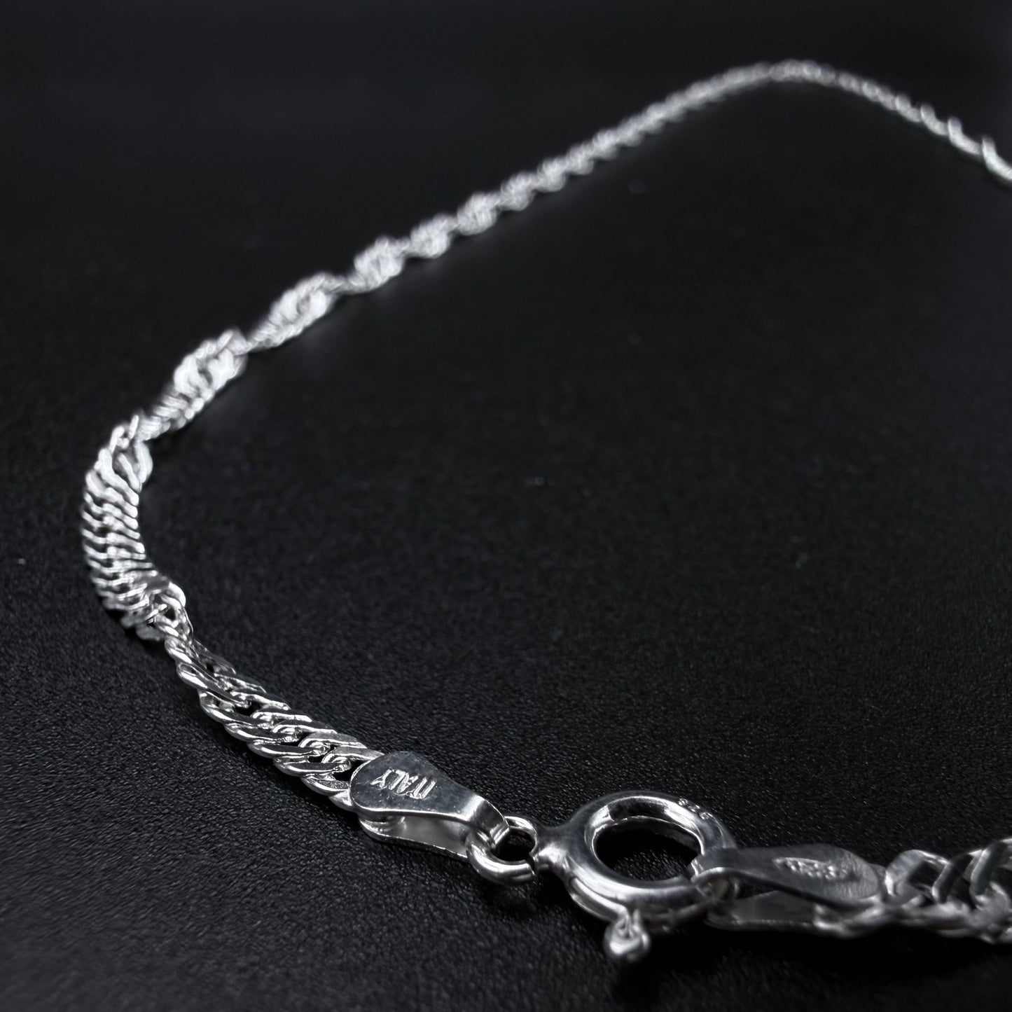 Cadena Singapur 3mm - Plata 925 Italy