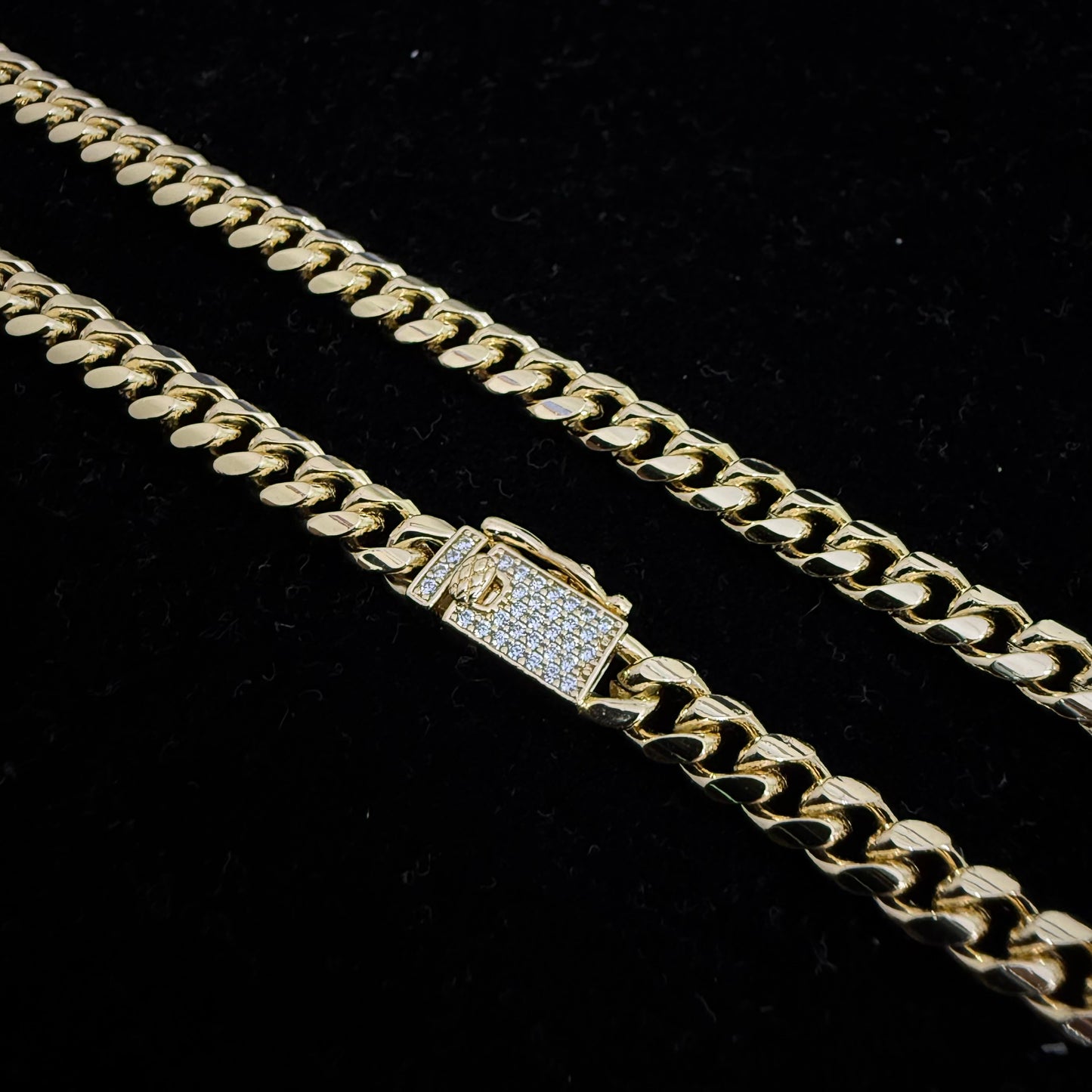 Cadena Cubana Oro – 5 mm