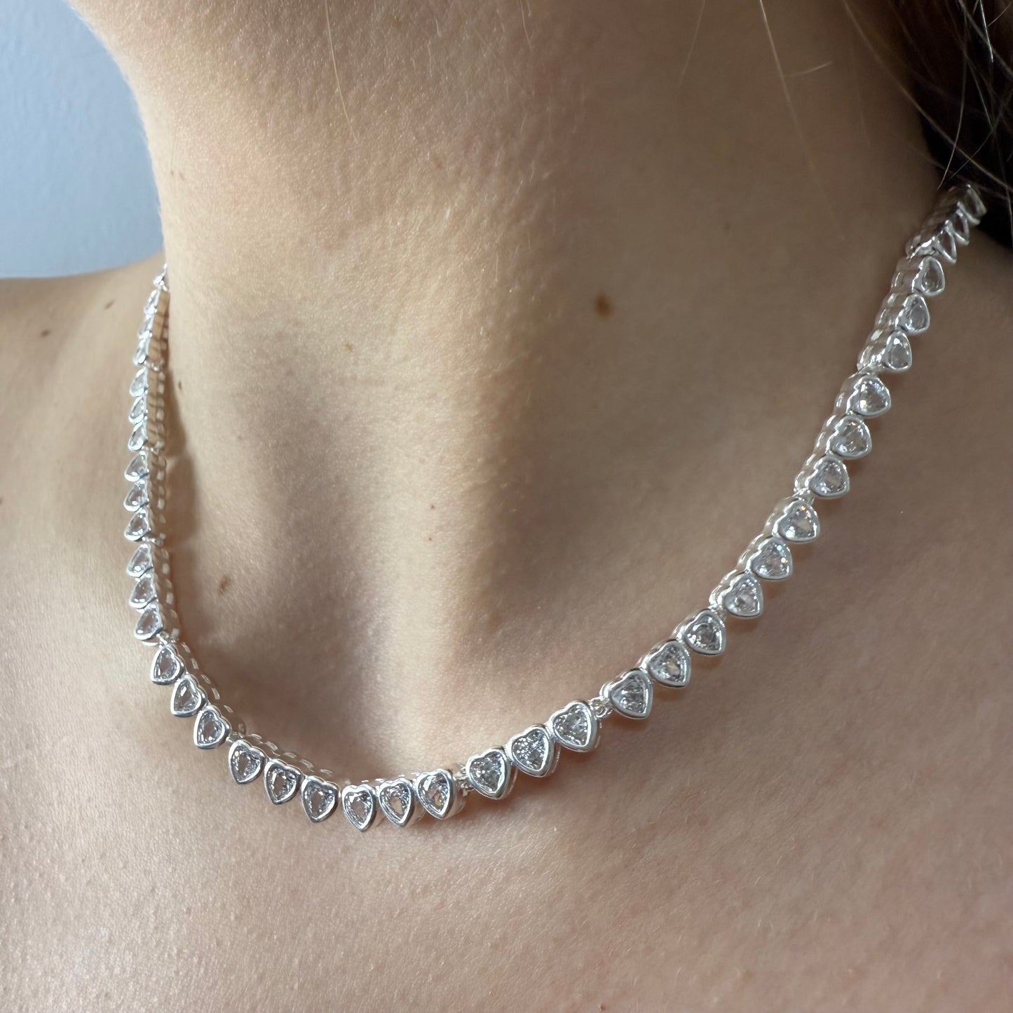 Cadena Frost Queen en Plata 925 con circones