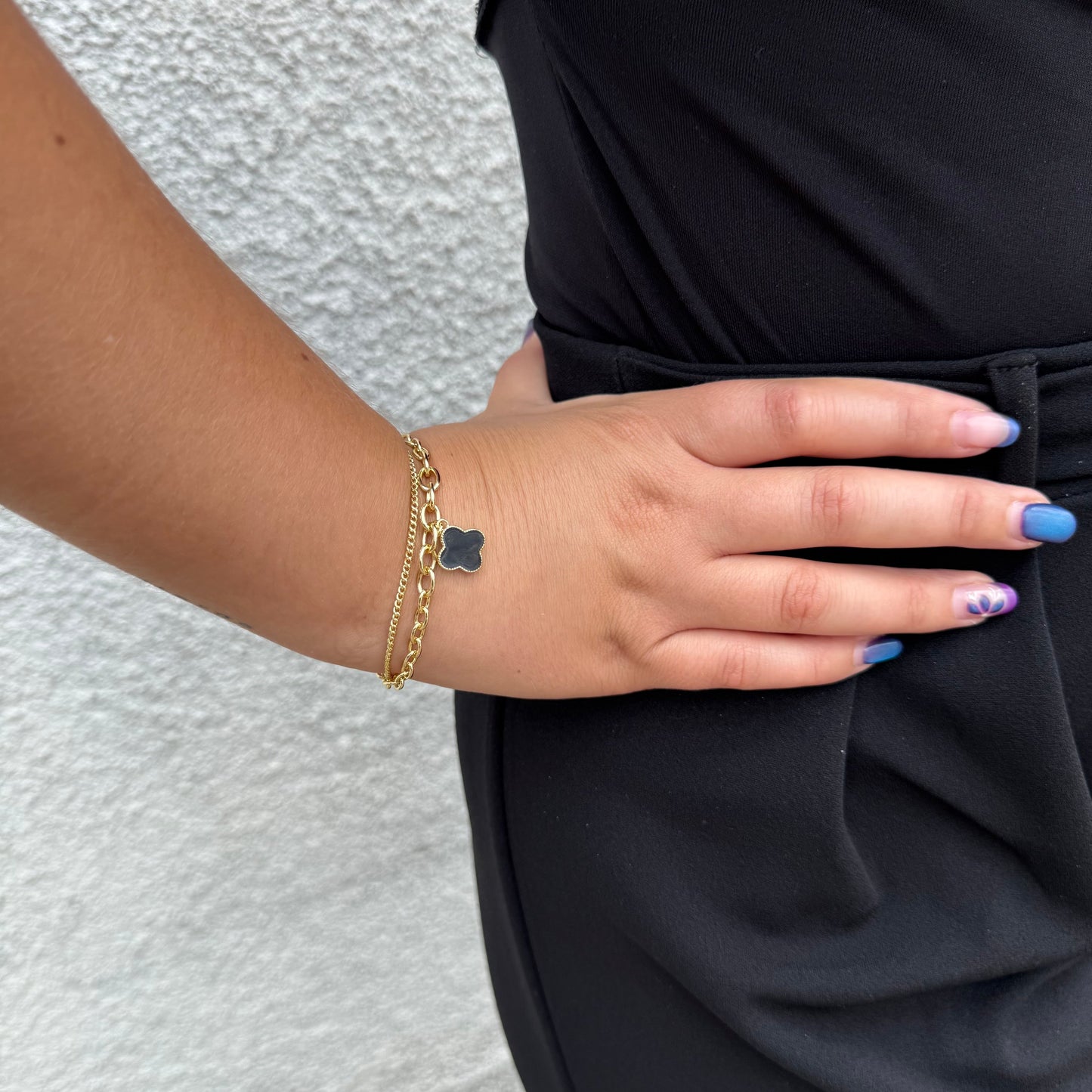 Pulsera Van Cleef Ébano Oro