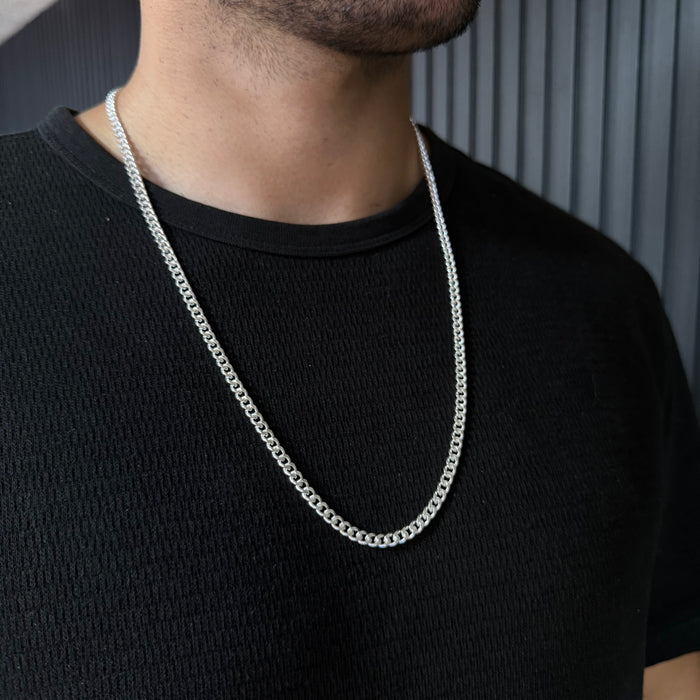 Cadena Cubana broche cajon 5mm