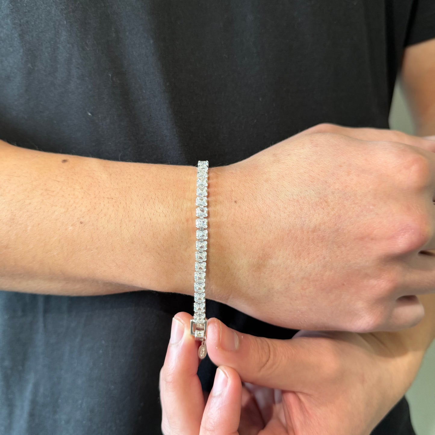 Pulsera Tennis con Circones 5mm