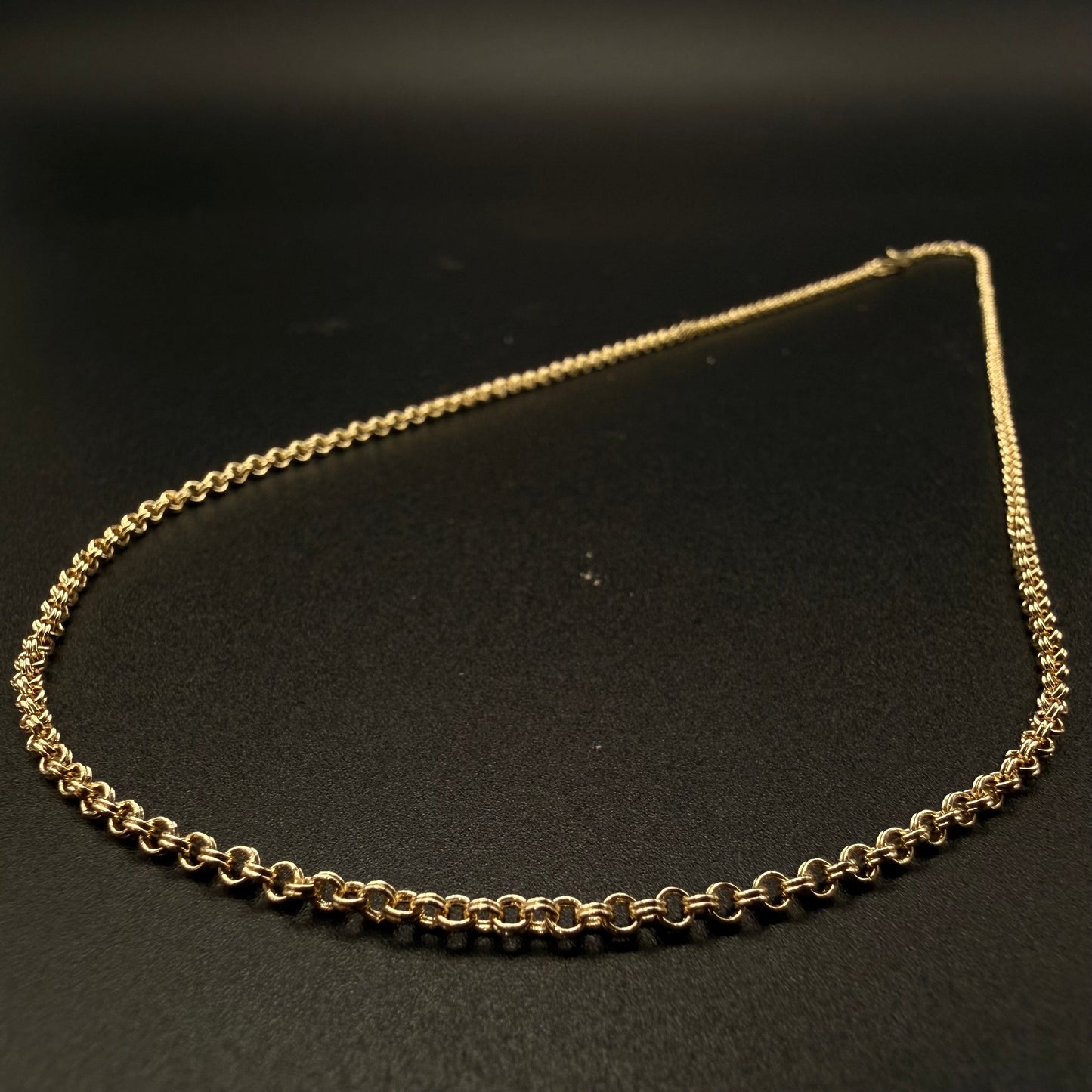 Cadena Doble Rolo Oro – 2 mm