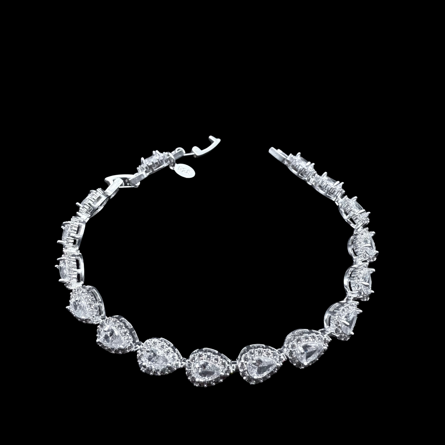 Pulsera Lagrima circón - 7 mm