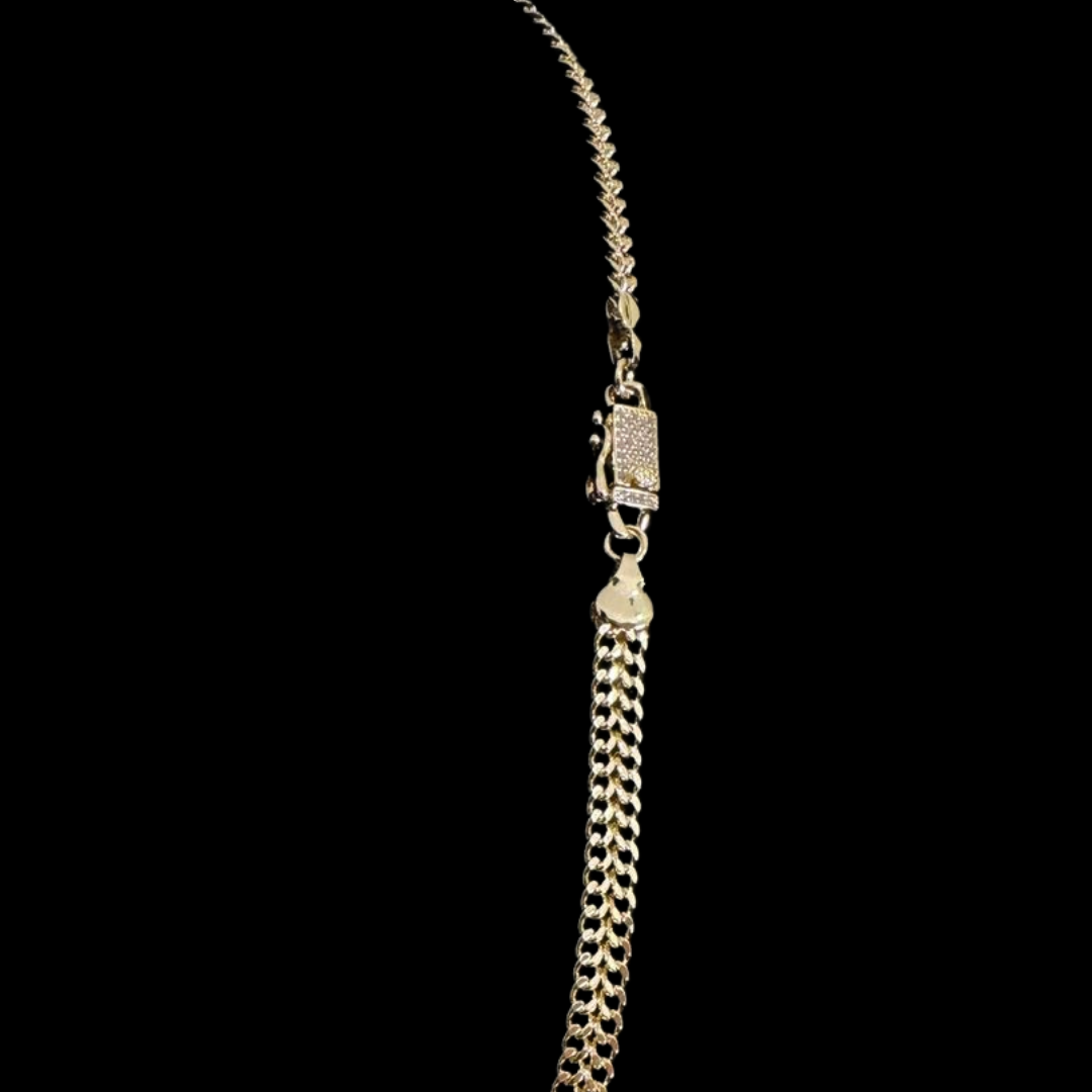 Cadena Tejido Chino Oro – 60 cm