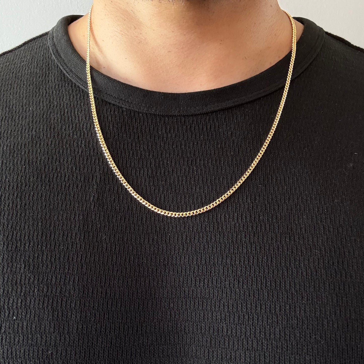 Cadena Cubana Oro – 3,5 mm