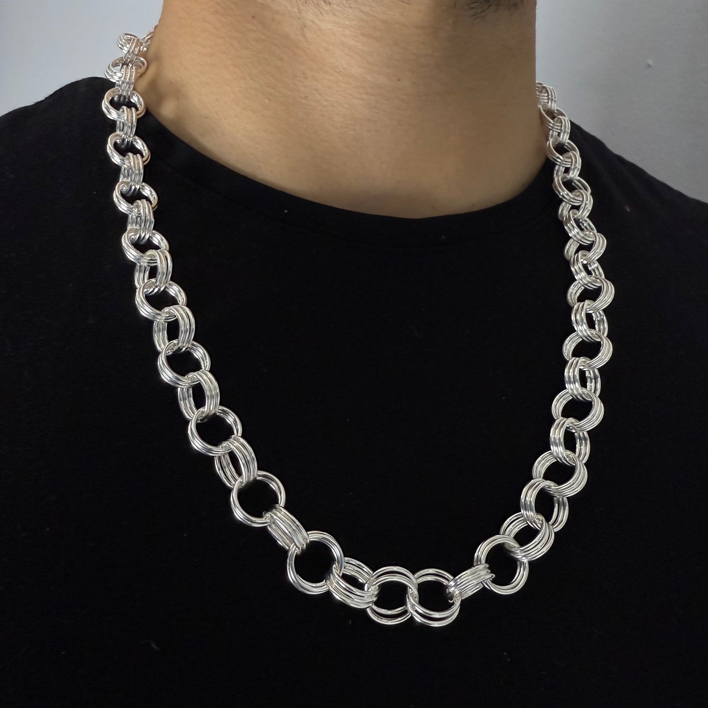 Cadena Triple Rolo 12 mm