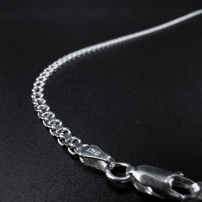 Cadena Tejido Chino 3mm - Plata 925 Italy