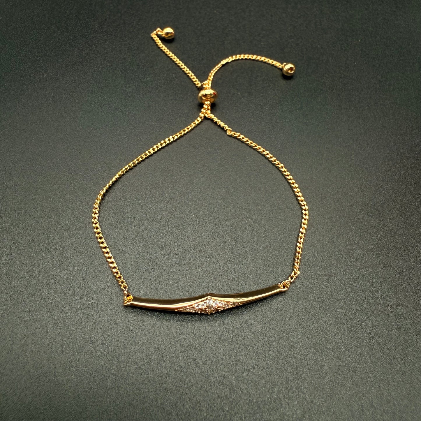 Pulsera Cuadrados Oro