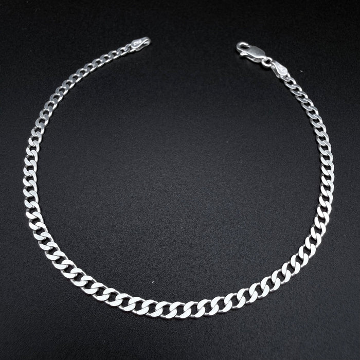 Pulsera Cubana 3mm - Plata 925 Italy