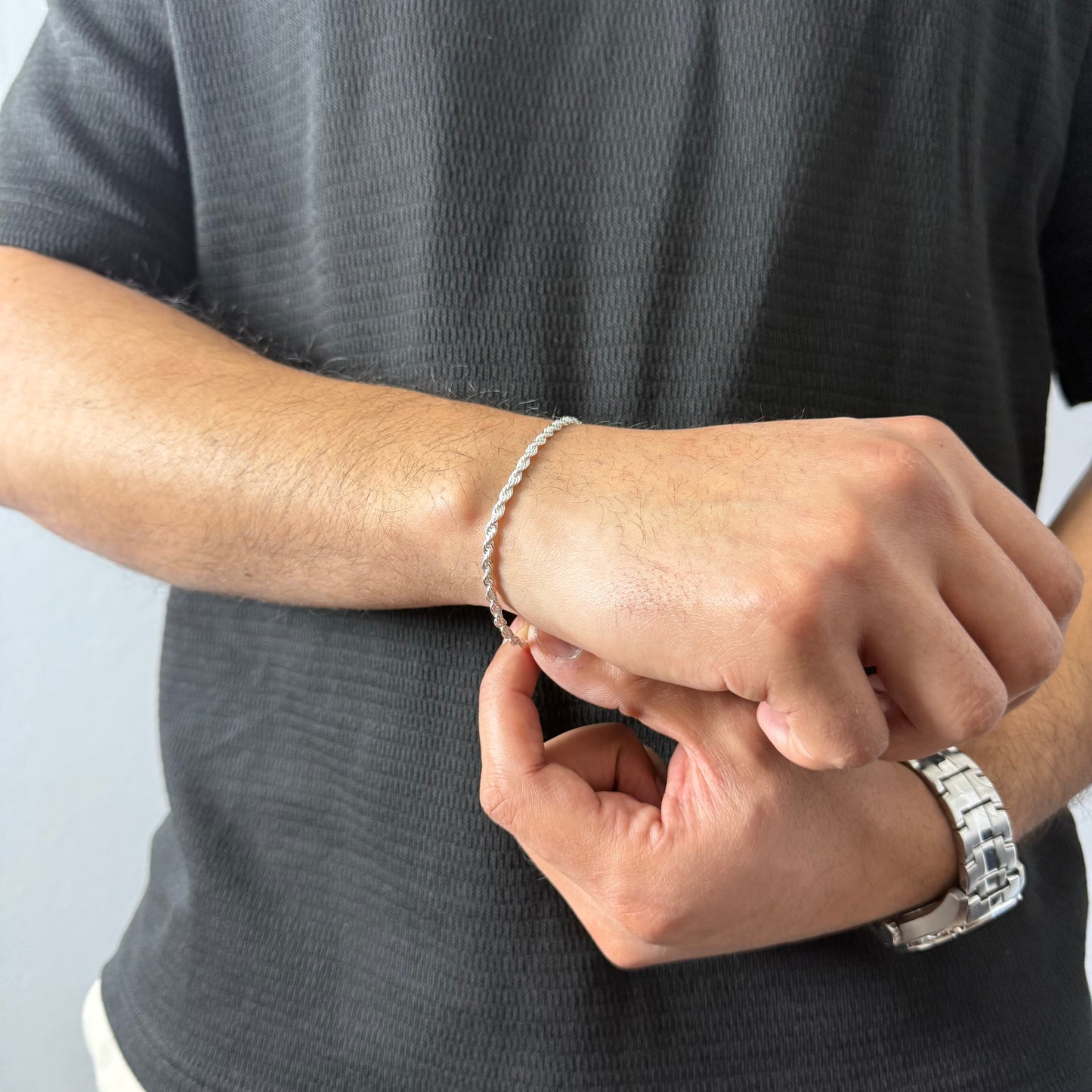 Pulsera Turbillón - 3mm