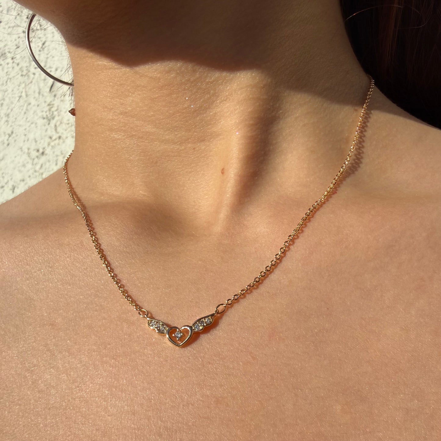 Cadena Aurelia oro rosa