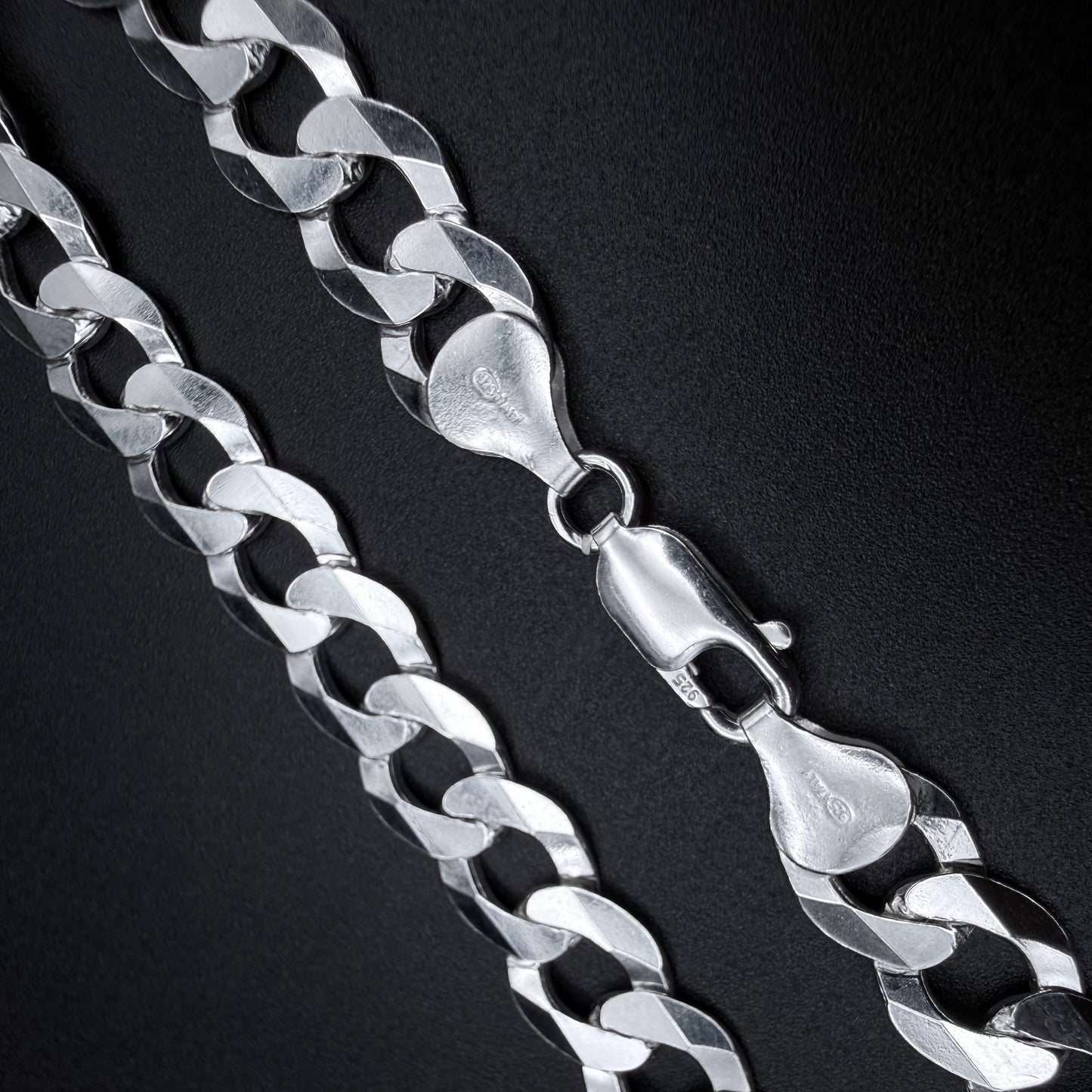 Pulsera Cubana 9mm - Plata 925 Italy