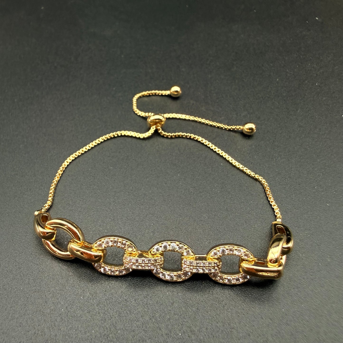 Pulsera Eslabones Oro