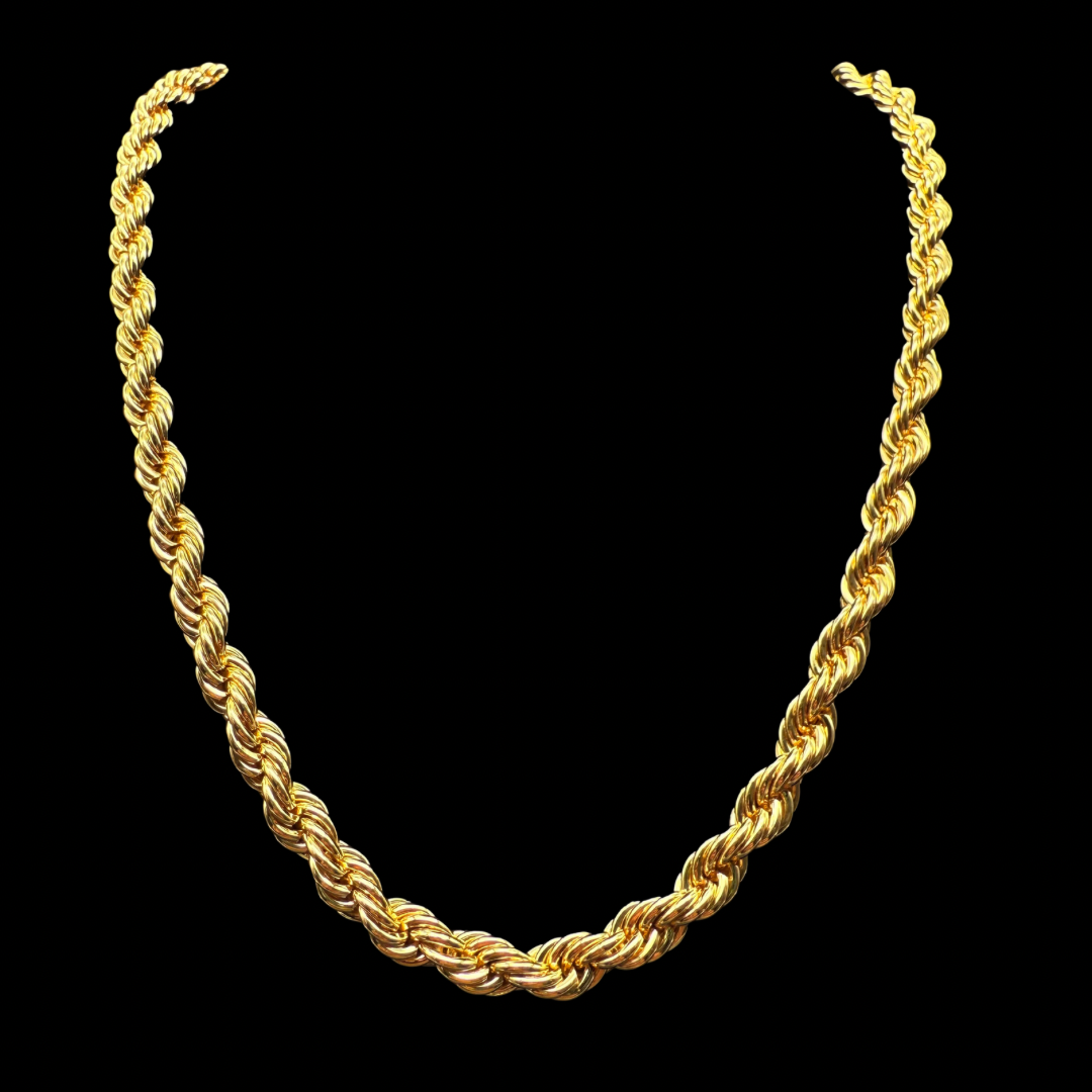 Cadena Turbillón Oro – 8mm