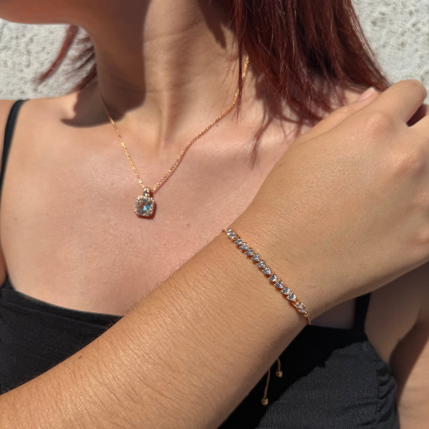 Pulsera Love Line - Oro Rosa
