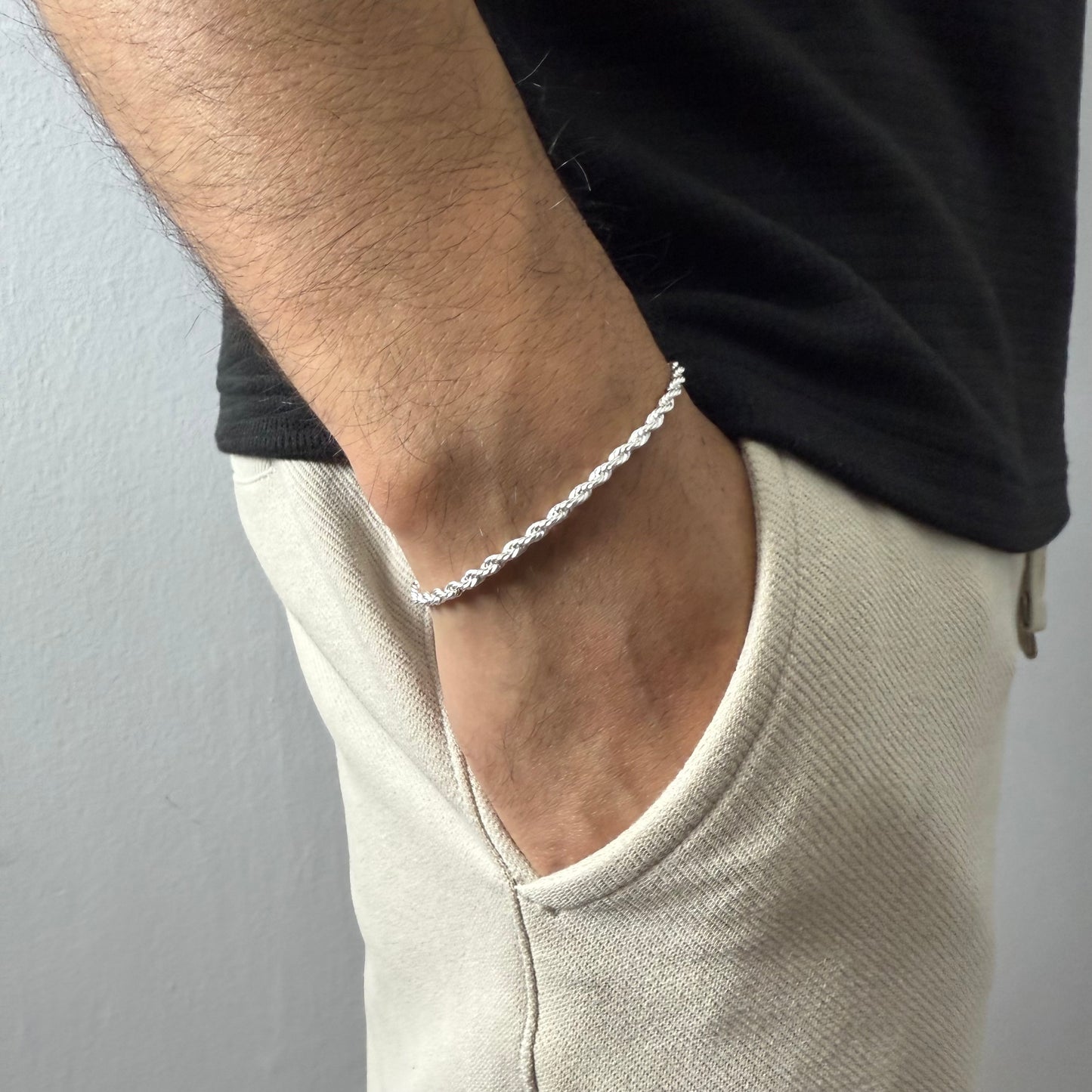 Pulsera Turbillón - 3mm