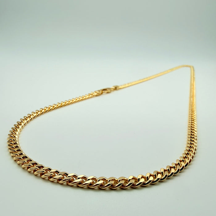 Cadena Cubana Oro – 4mm