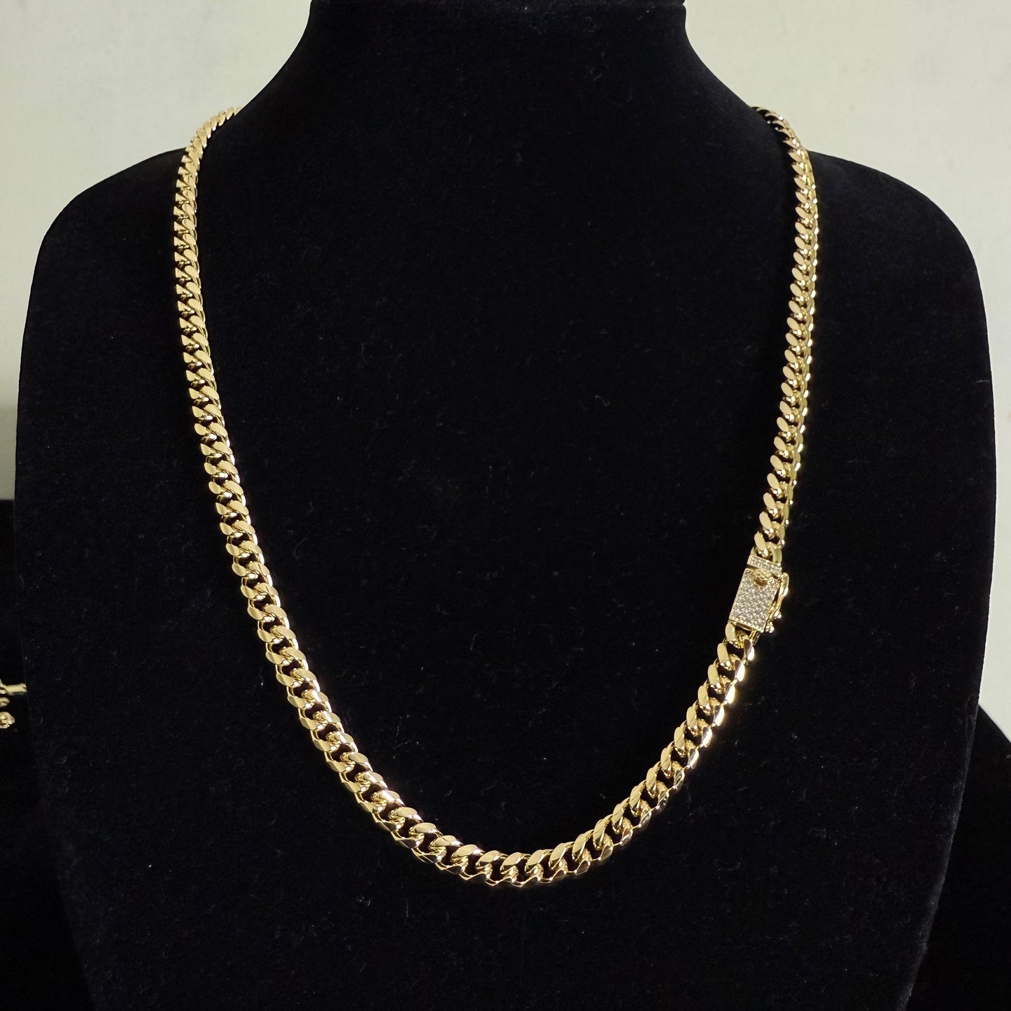 Cadena Cubana Oro – 5 mm