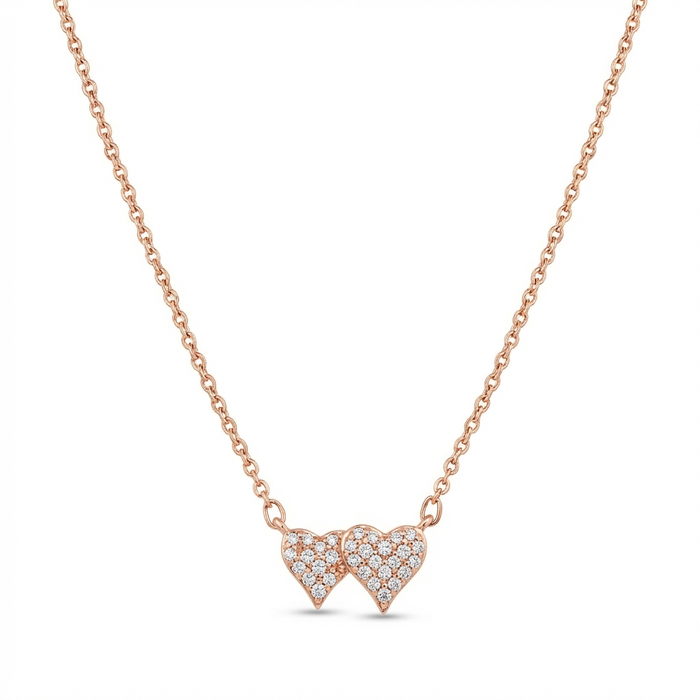 Cadena Twin Glow- Oro Rosa