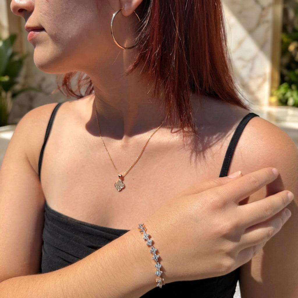 Aros Minimal - Oro Rosa
