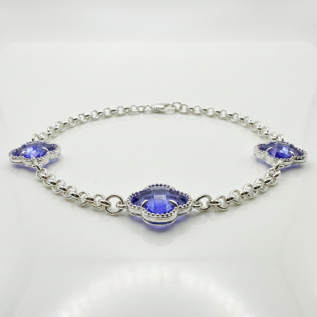Pulsera Van Cleef Morada