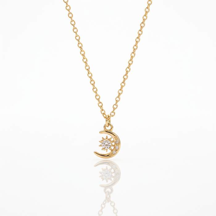 Cadena Noche Estrellada Oro Goldfilled