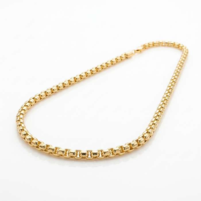 Cadena Veneciana Redonda Oro Goldfilled