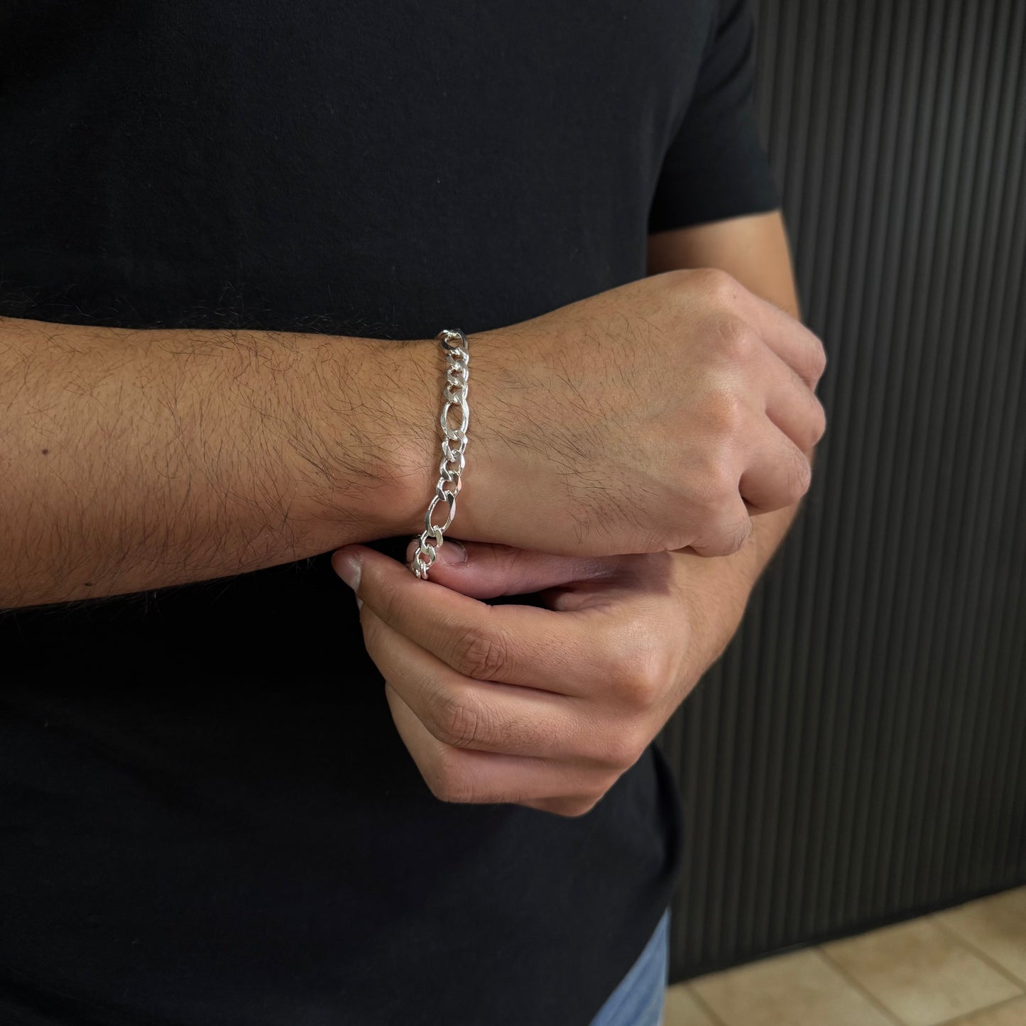 Pulsera Fígaro 8mm