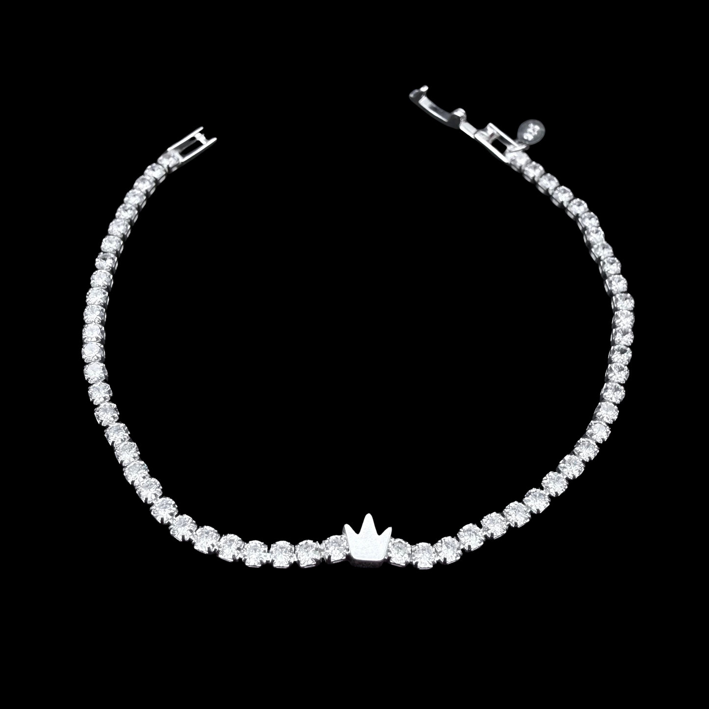 Pulsera Tennis Corona 2mm