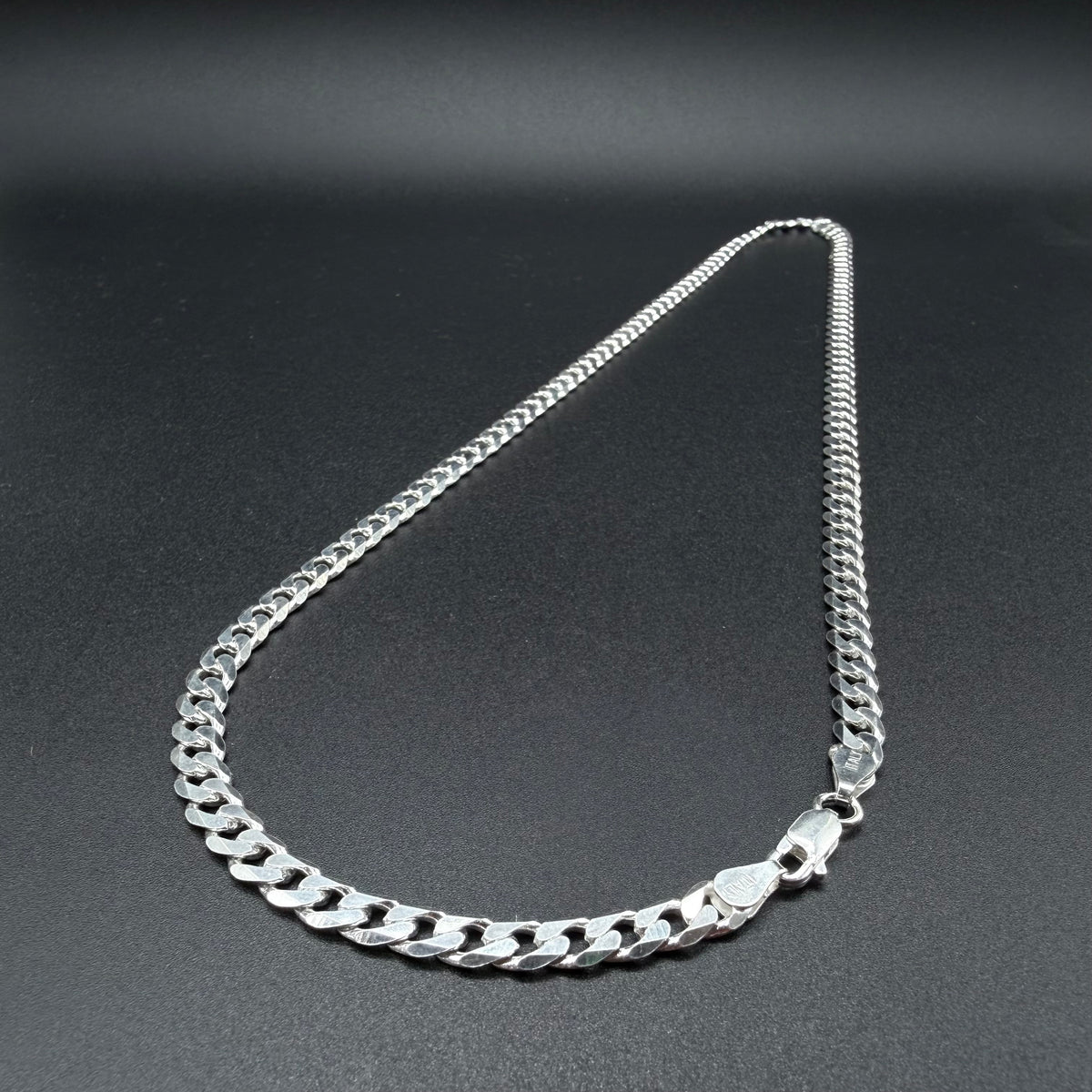 Cadena Cubana 5,5mm - Plata 925 Italy