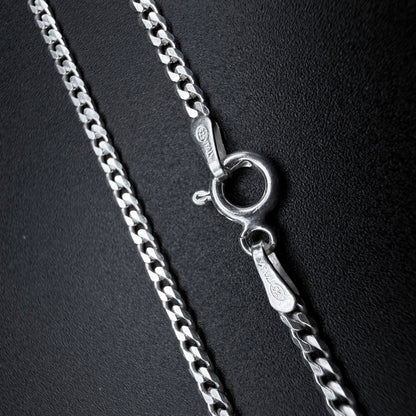 Cadena Cubana 2mm - Plata 925 Italy