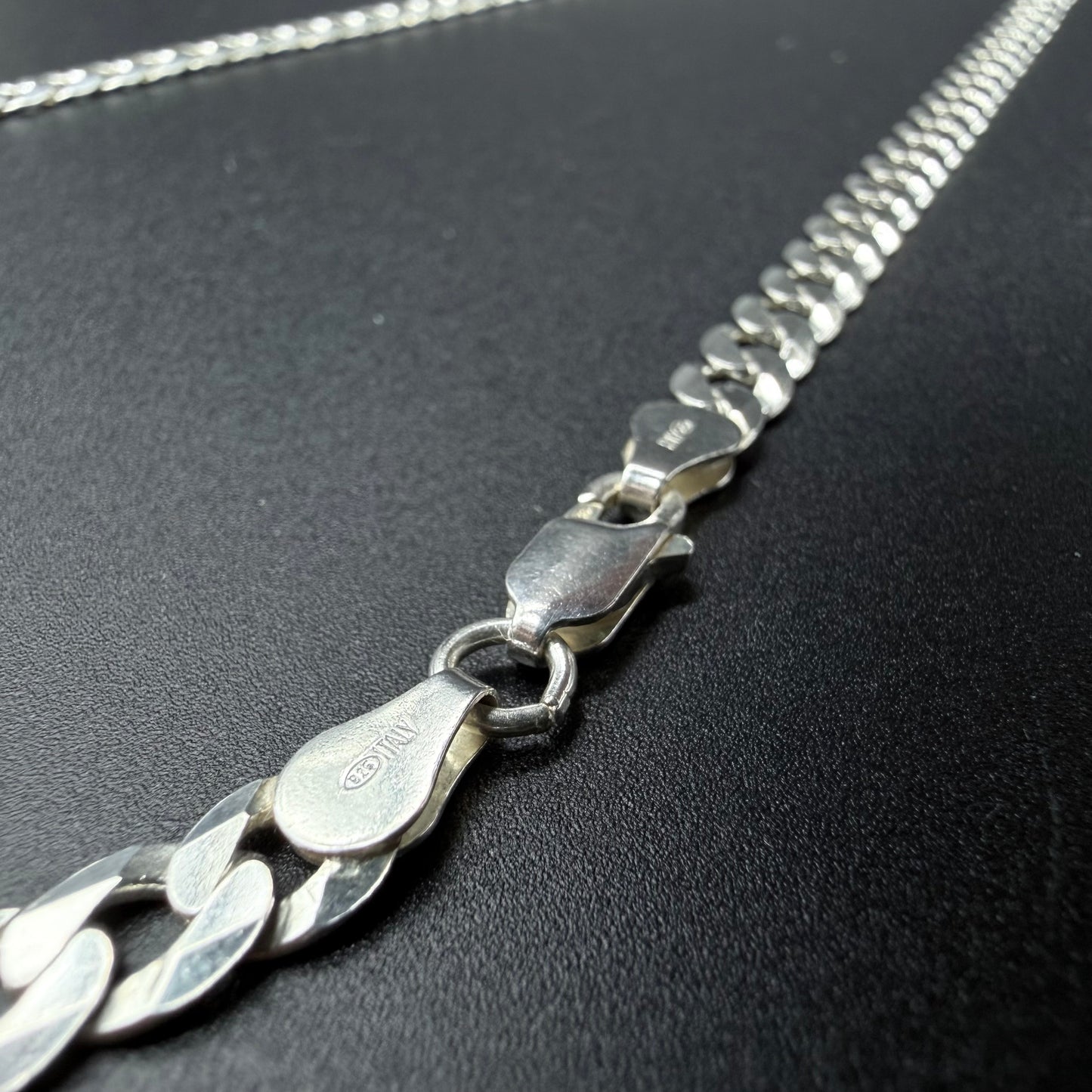 Cadena Cubana 6 mm - Plata 925 Italy