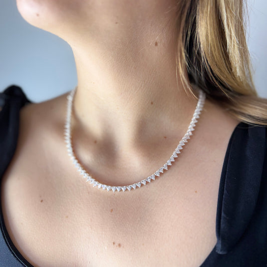 Cadena Venus Edge en Plata 925 con circones