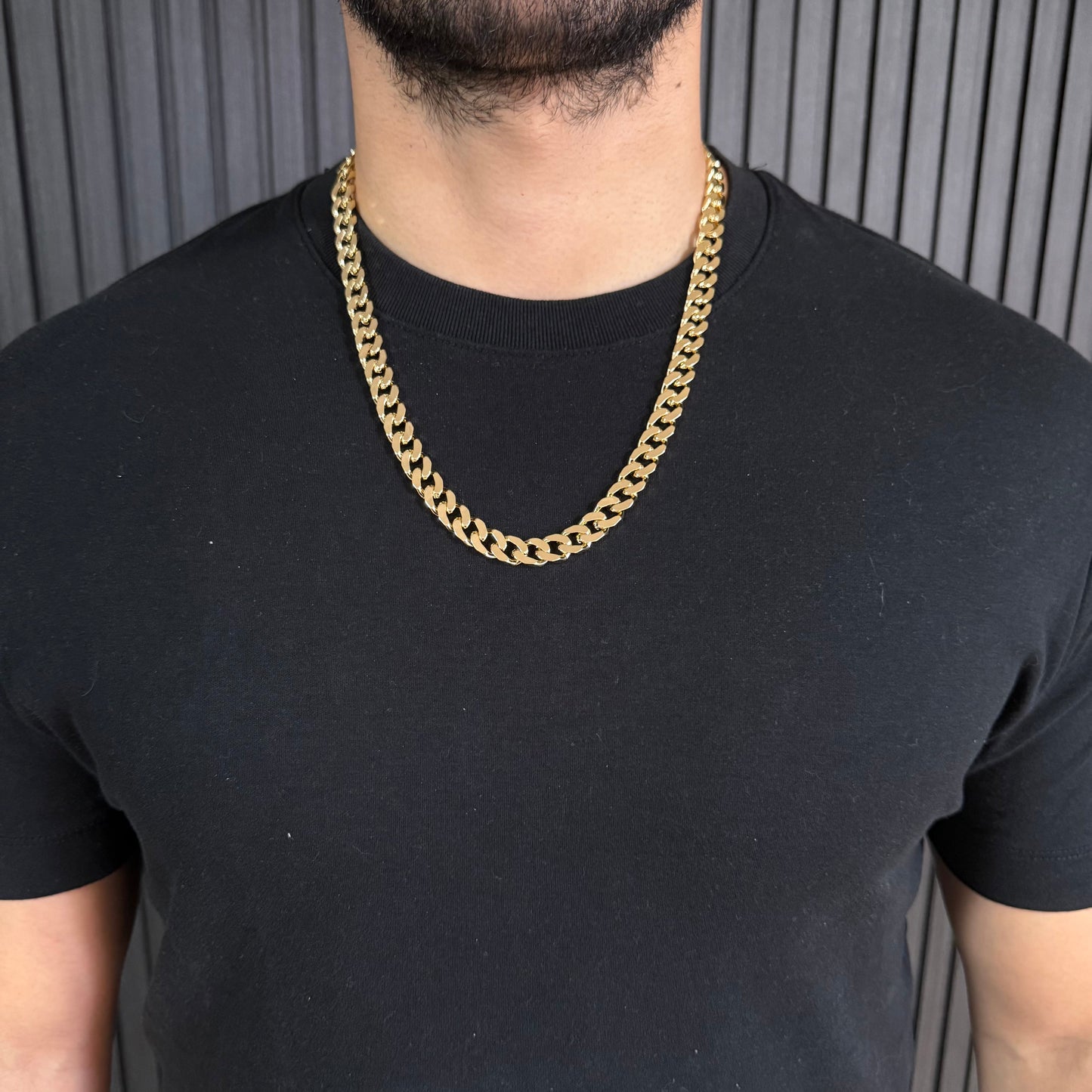 Cadena Grumet  Oro – 60 cm x 10 mm