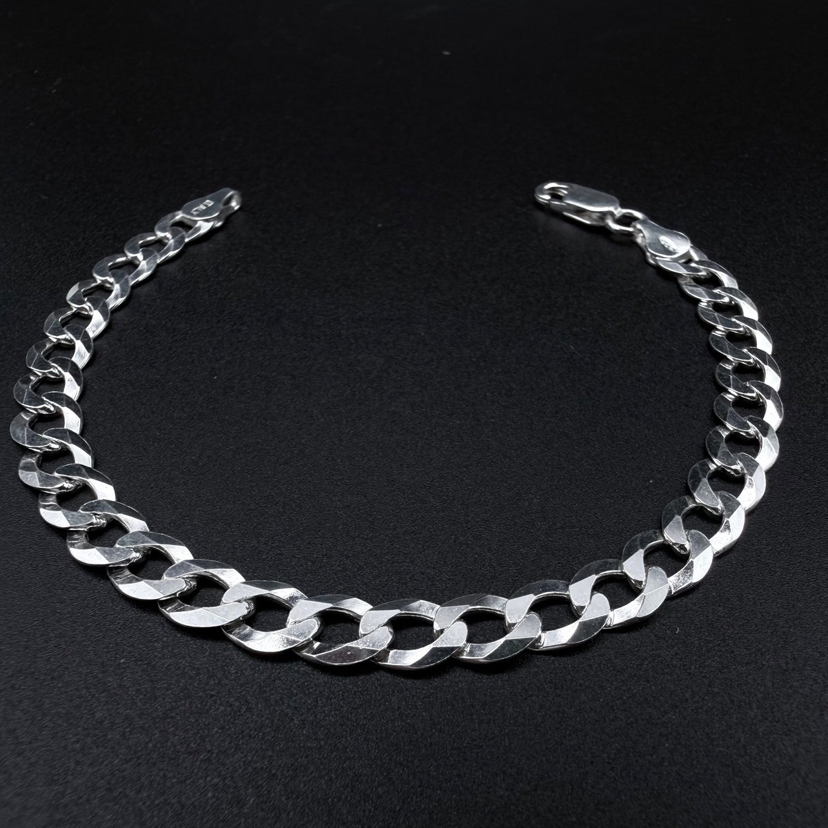 Pulsera Cubana 7mm - Plata 925 Italy – Silver Ice 01