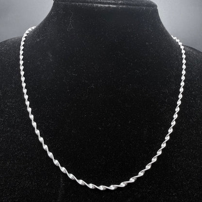 Cadena Espiral 2,5mm - Plata 925 Italy