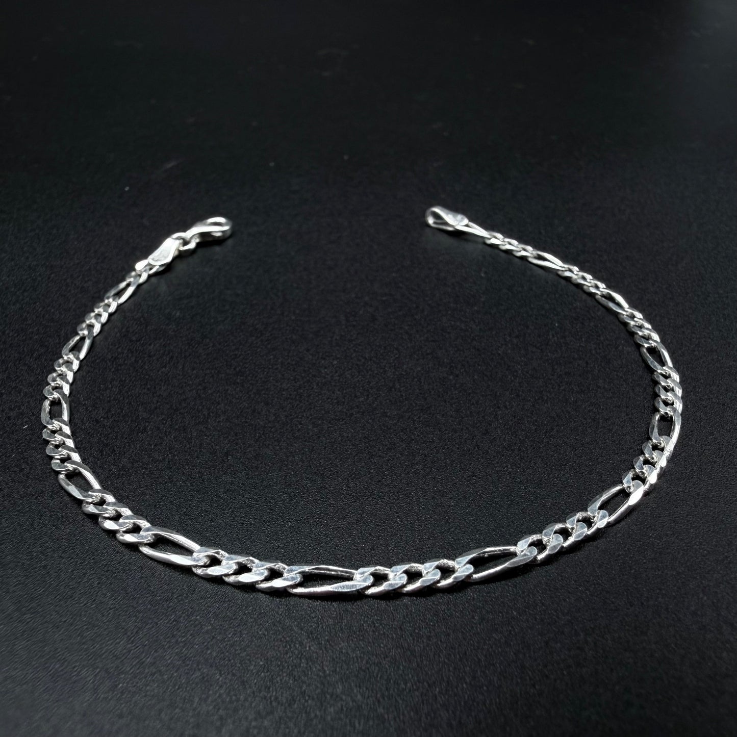 Pulsera Fígaro 3mm - Plata 925 Italy – Silver Ice 01