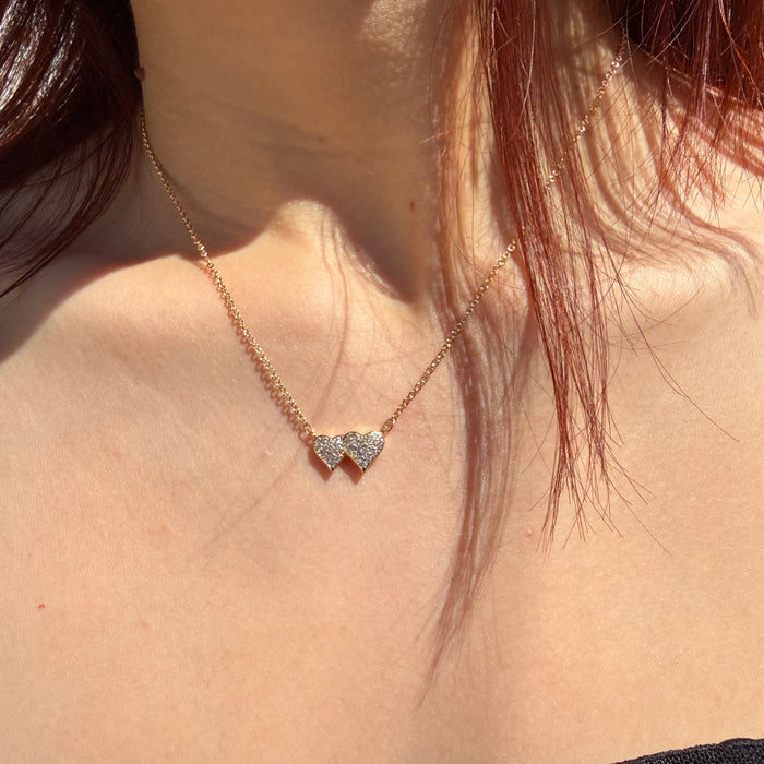 Cadena Twin Glow- Oro Rosa