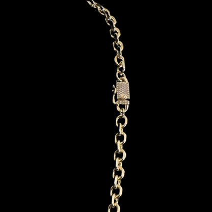 Cadena Rolo Limada Oro – 6mm