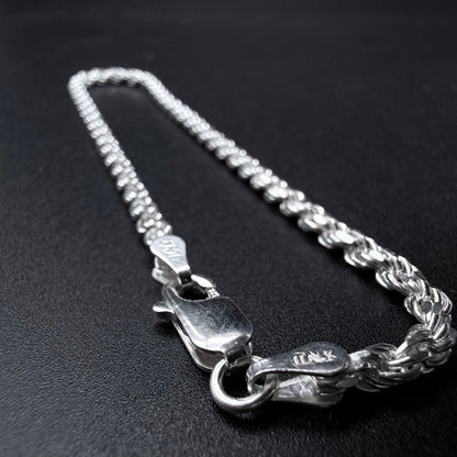 Pulsera Turbillon 3mm - Plata 925 Italy