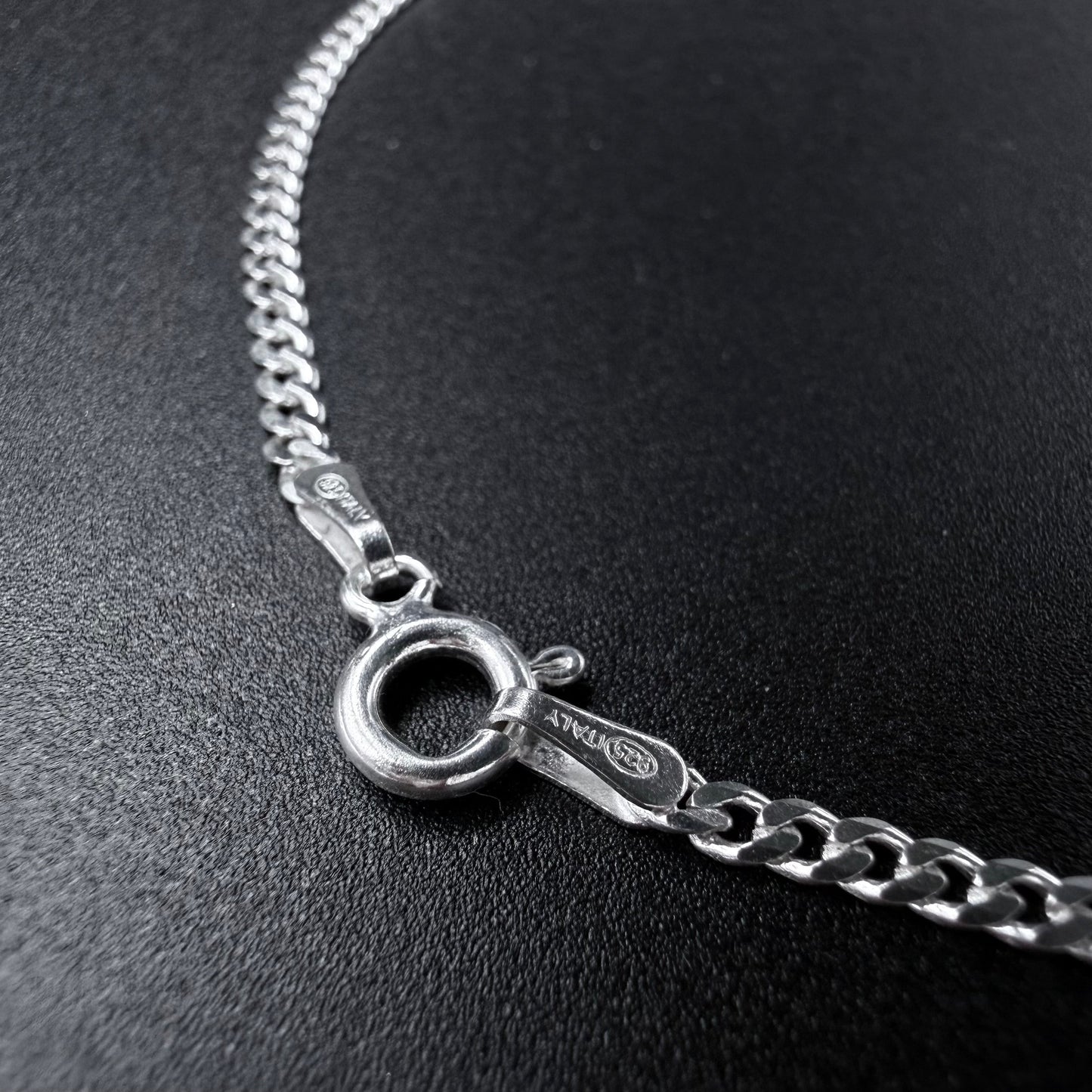 Cadena Cubana 2mm - Plata 925 Italy