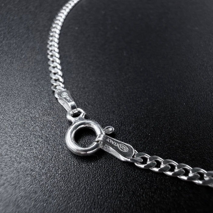 Cadena Cubana 2mm - Plata 925 Italy