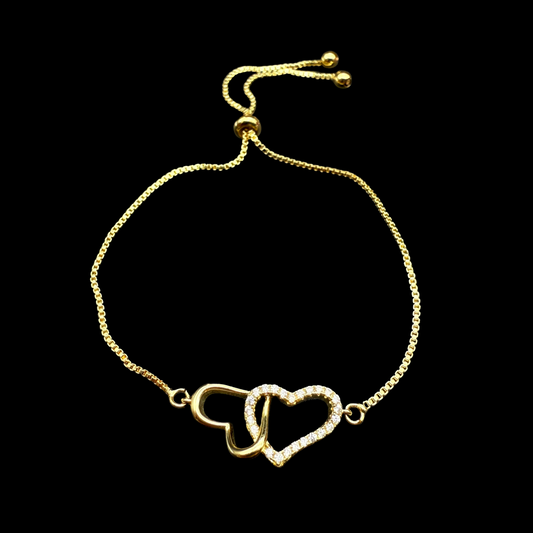 Pulsera Enlace de Amor Oro