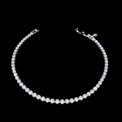 Pulsera Tennis con Circones  2mm